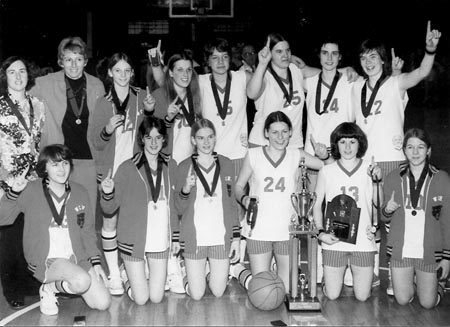 State Champion Girls Basketball Team