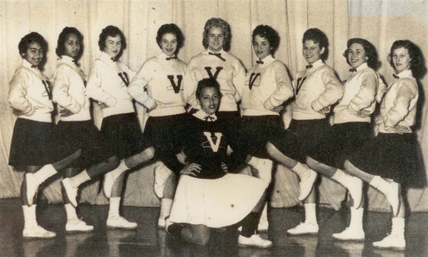 1957 Fall Cheerleading